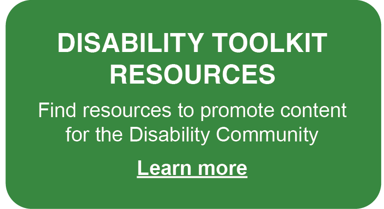 Disaibility toolkit resources